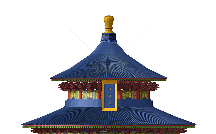 圣殿8蓝色地标天空渲染建筑监管纪念碑木制品技术釉面图片