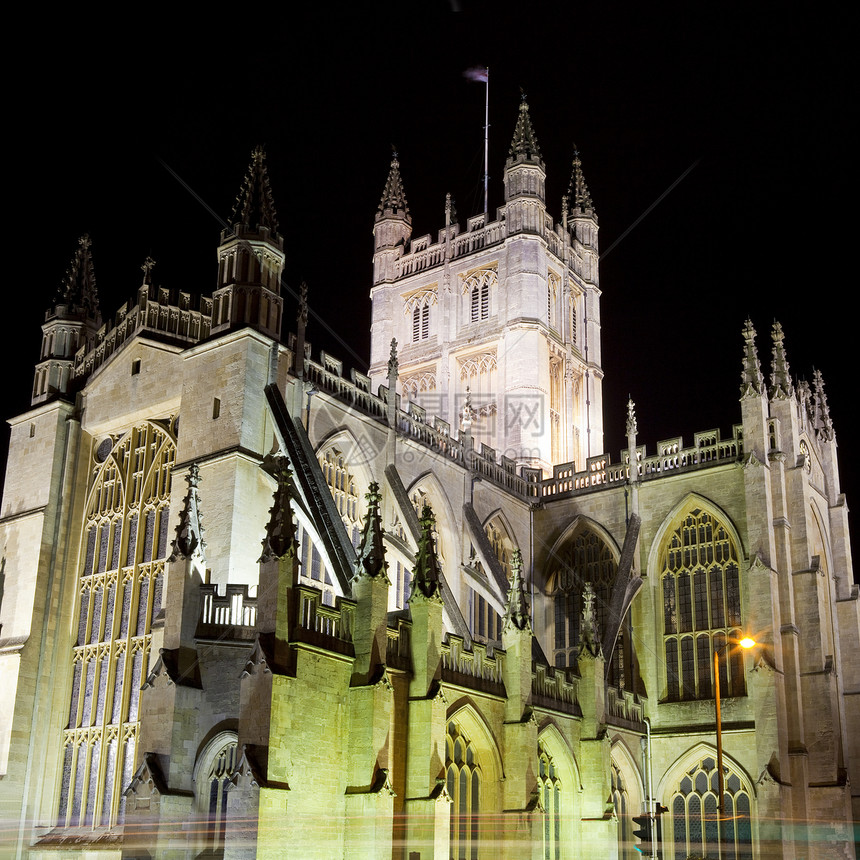 夜间浴教堂教区点燃城市英语宗教旅游旅行历史教会教堂图片