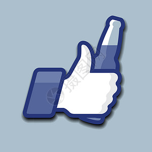 动图图标使用啤酒瓶的标志性图标Name啤酒互联网标签蓝色派对社会拇指朋友瓶子按钮插画