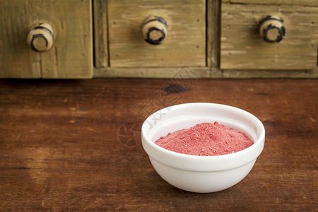 树莓果粉蜜拉抽屉粉末圆形粉色乡村制品养分陶瓷水果背景
