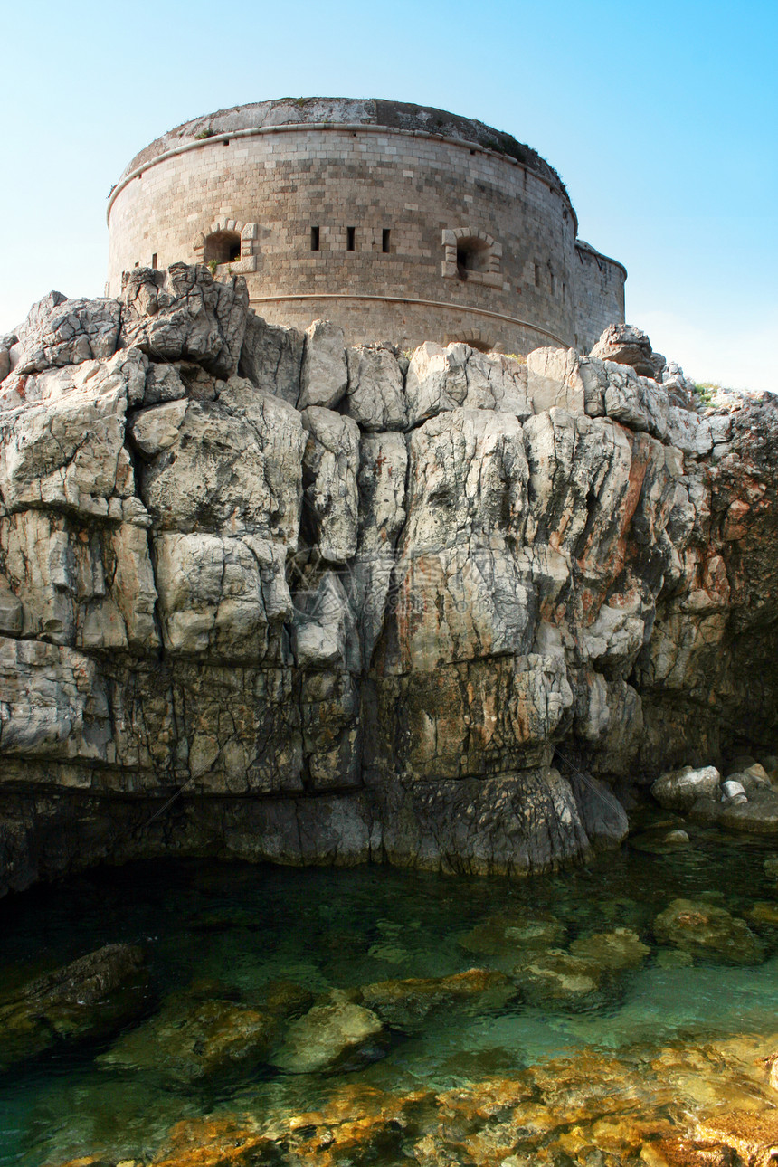 阿尔扎堡废墟建筑学历史城堡石头图片