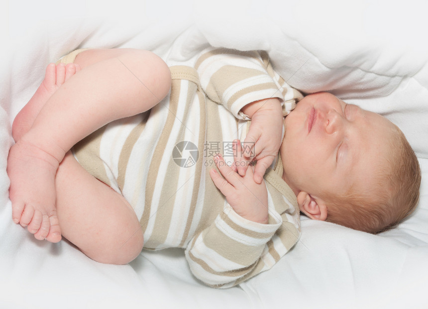 新生儿婴儿哺乳期毯子午睡眼睛女孩白色睡眠育儿孩子图片