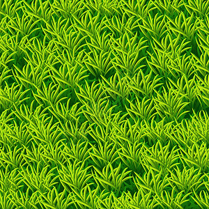 矢量绿草  EPS10绿色场地叶子生态环境植物群植物季节草地活力背景图片