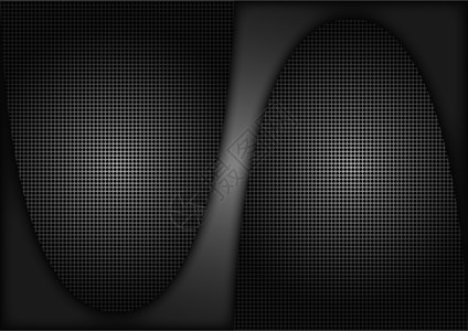 空洞模式黑色插画家艺术插图圆圈曲线背景图片