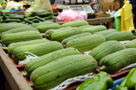 沃法植物卫生食物绿色石板南瓜营养市场洗涤器烹饪高清图片