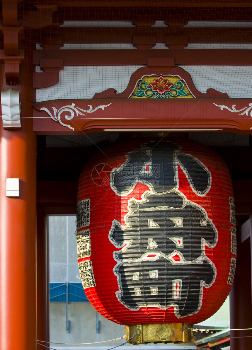 日本圣殿精神信仰寺庙神社传统宗教神道灯笼图片