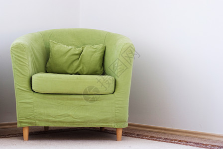 绿色椅子地毯家具枕头织物背景图片