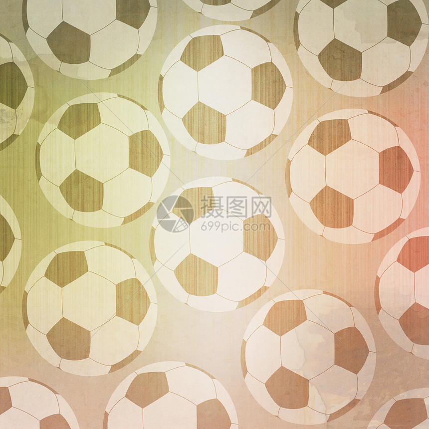 纸张背景上的足球六边形爱好圆形照片竞赛世界雕塑游戏团队皮革图片