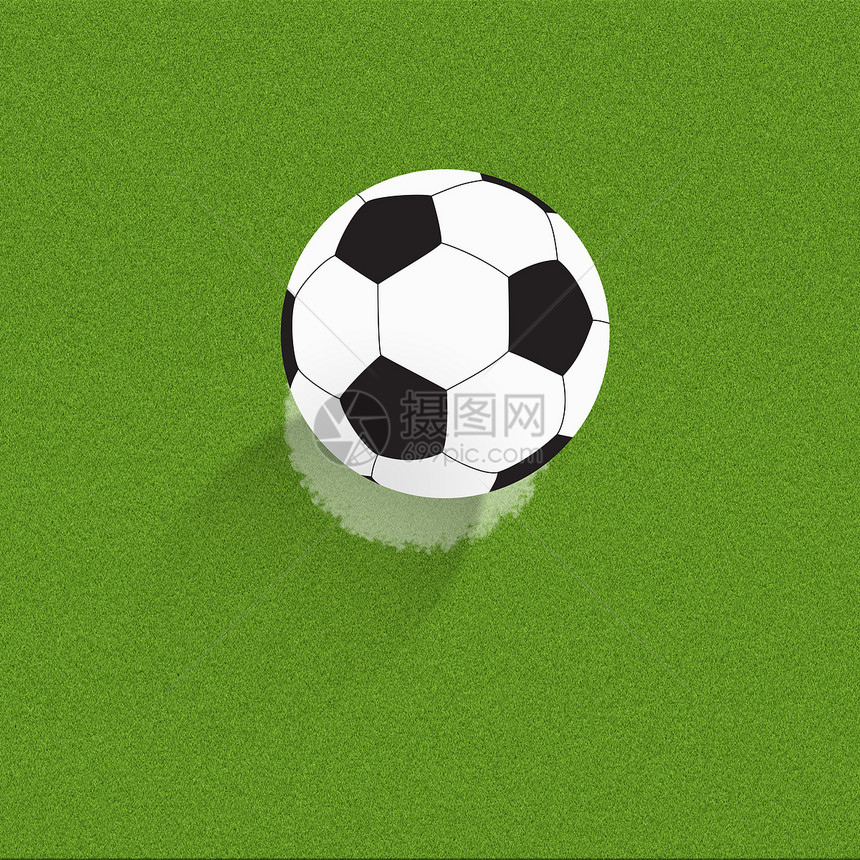 草底足球足球场背景黏土照片游戏运动六边形竞赛圆形世界场地绿色图片