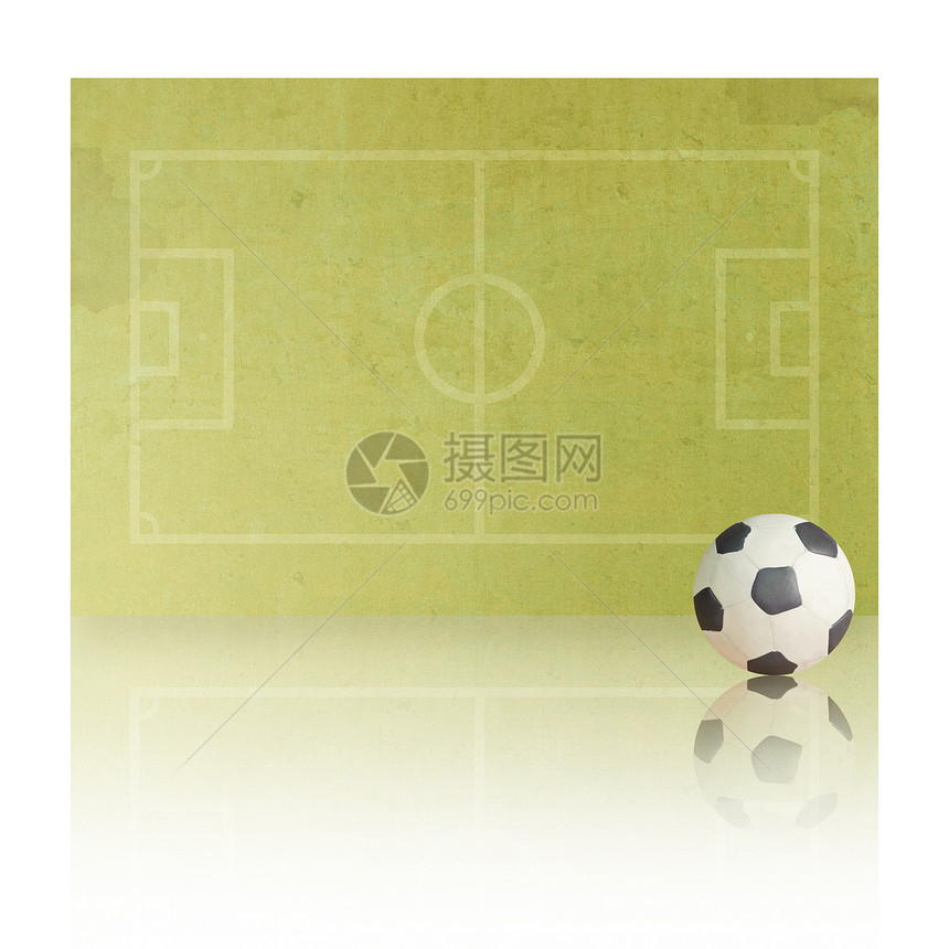 纸田 白色背景的可塑性足球足球数学竞赛场地照片爱好运动皮革黏土六边形黑色图片