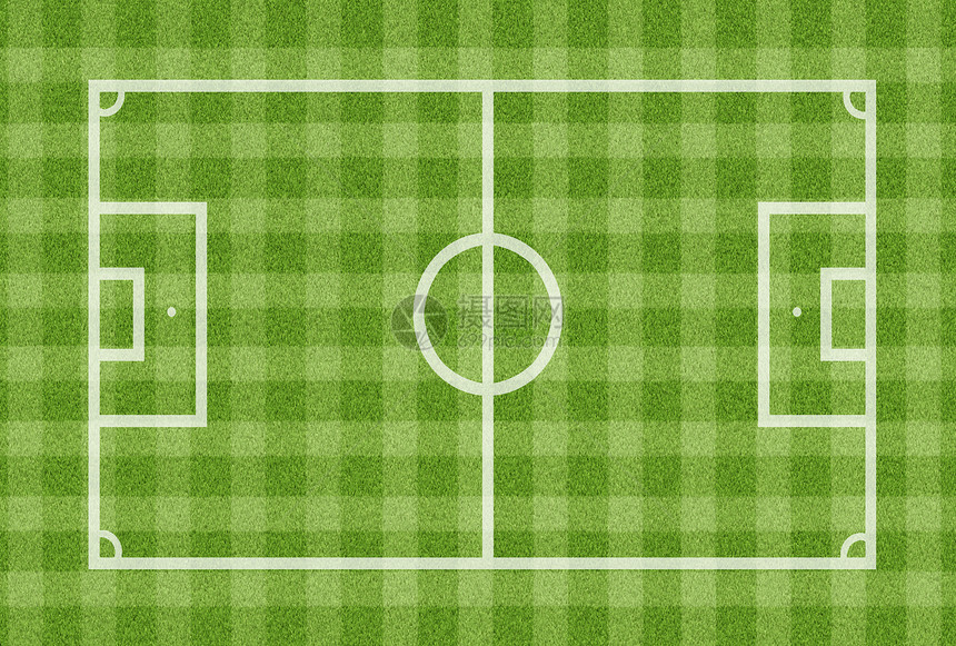 草地上的足球竞赛玩具照片运动六边形绿色爱好数学白色场地图片