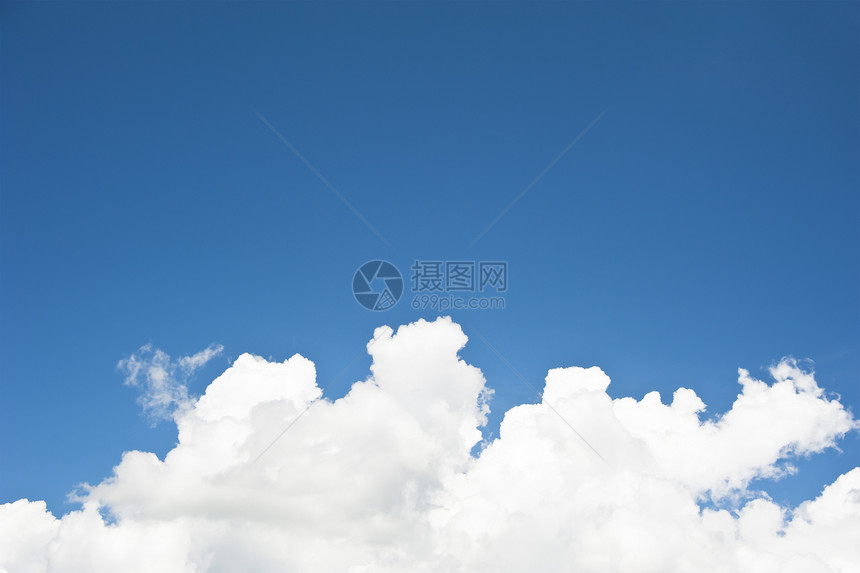 云和清蓝天空背景天气环境晴天自由蓝色气候场景气氛天堂气象图片