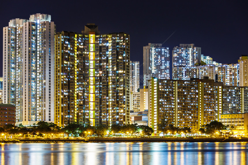 香港住宅区香港特区摩天大楼天空建筑学海洋住宅建筑房子公寓天际图片