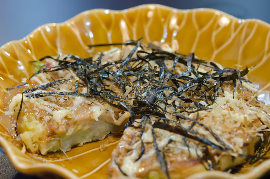 日食蔬菜配料食物海藻美食图片