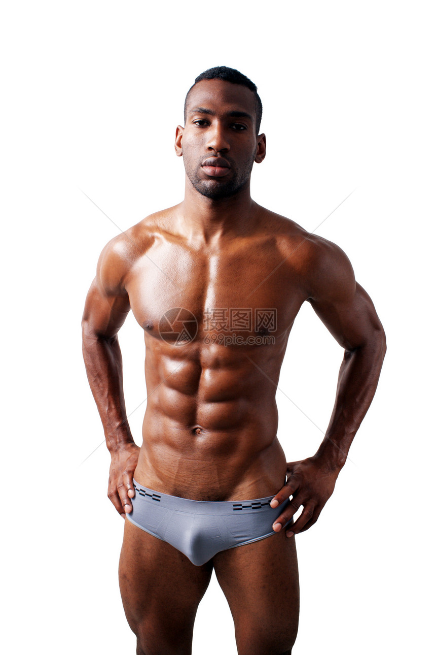 粗壮肌肉黑人(11)图片