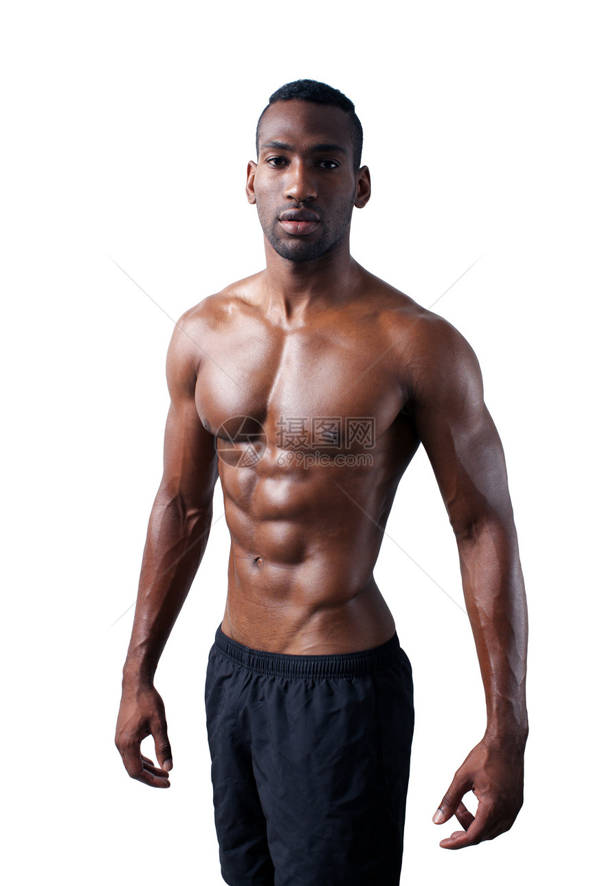 粗壮肌肉黑人(16)图片