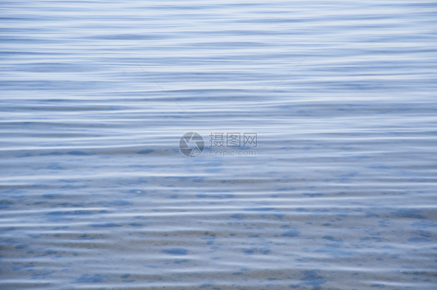 地表水反射材料蓝色水面波浪沿海图片