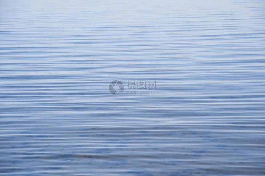 地表水沿海反射材料蓝色水面波浪图片