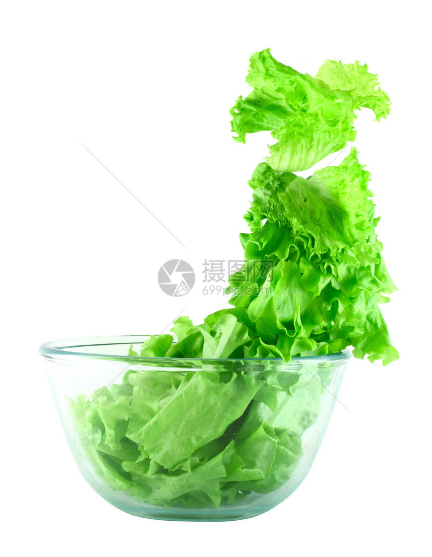 轻生菜沙拉概念营养沙拉午餐饮食植物生物叶子蔬菜烹饪飞行图片
