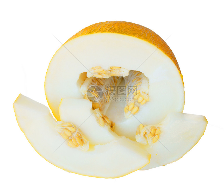 白色的梅子味道食物饮食香瓜水果蔬菜橙子西瓜素食主义者种子图片