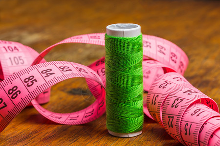 缝线按钮维修测量女裁缝缝纫统治者环形裁缝手工纺织品羊毛高清图片素材