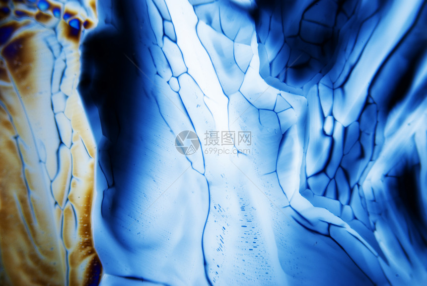 微晶体科学照片精神显微术纹理魔法极化结晶显微化学品图片