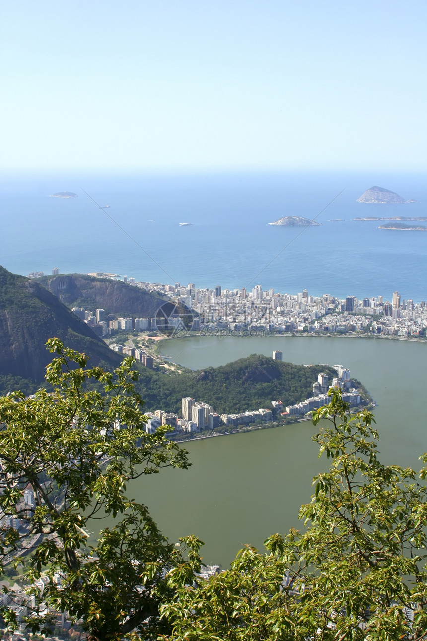 里约热内卢城市旅行爬坡季节旅游海洋蓝色假期海岸吸引力图片