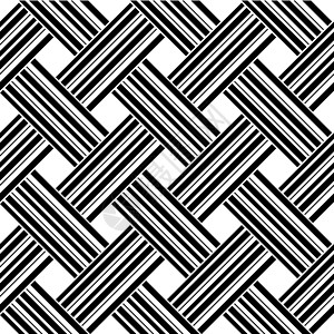 带条纹的无缝模式 矢量说明白色墙纸黑色网络线条背景图片