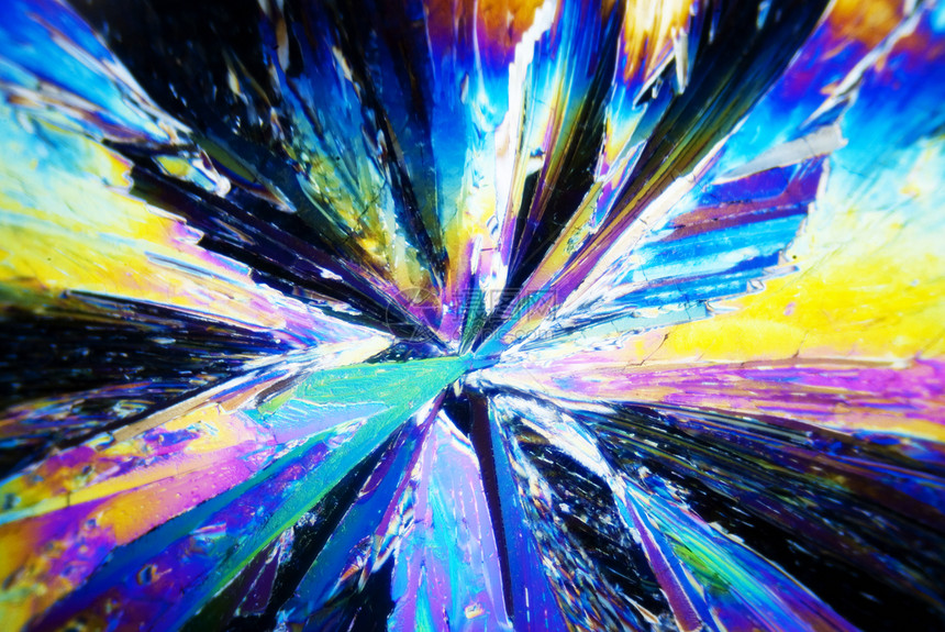 微晶体科学结晶冥想照片化学纹理宏观微晶魔法化学品图片