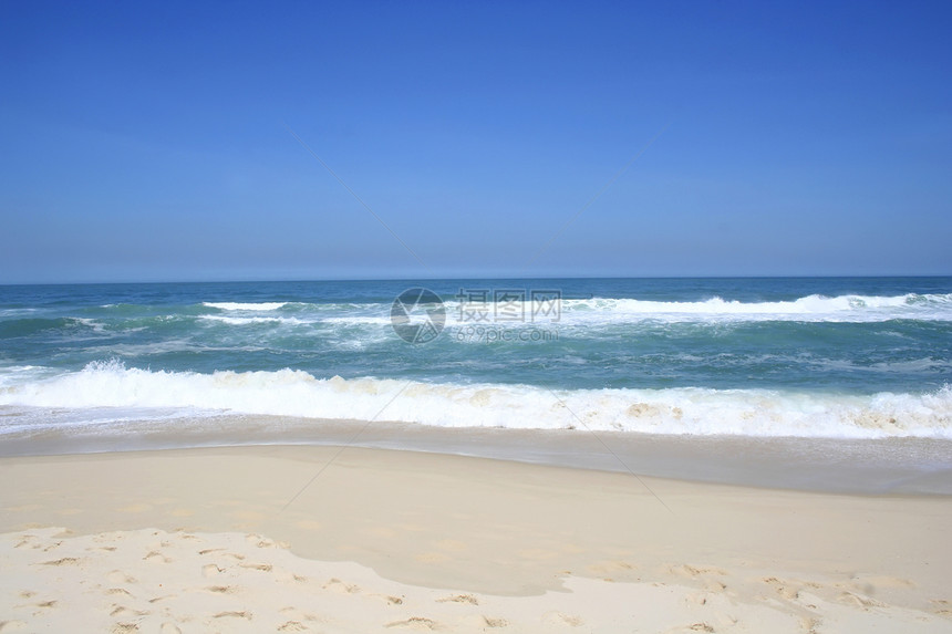 里约热内卢海滩假期支撑蓝色波浪天空热带娱乐海景旅游季节图片