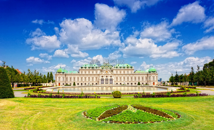 Belvedere 维也纳一个宫殿综合建筑群 巴罗克风格图片