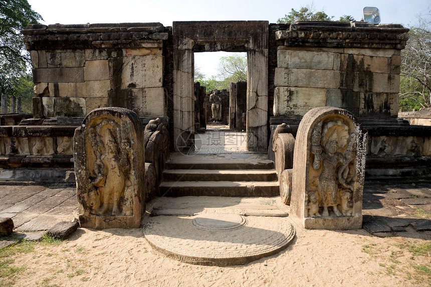 Polonnaruwa古老佛像     古老的神庙 教科文组织冥想宗教增值税寺庙历史废墟石头大理石雕刻雕塑图片