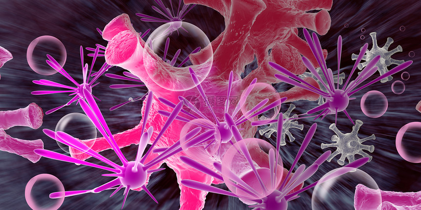 微有机体云美丽微生物医学病原疾病药品健康保健背景细菌图片