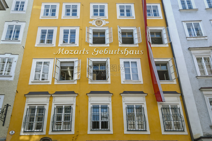 莫扎特在萨尔茨堡的出生地图片