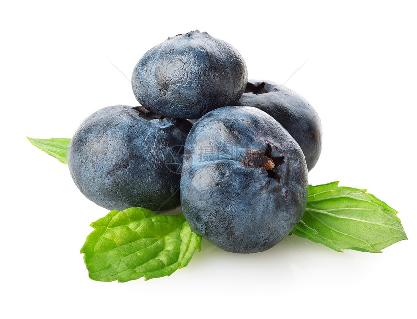 蓝莓饮食蓝色覆盆子白色药品小吃叶子食物水果甜点图片