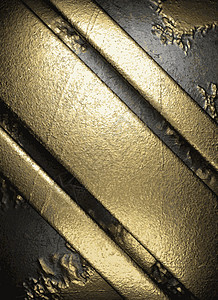 金金混凝土背景抛光石头框架反射奢华黄色艺术金子装饰品金属背景图片