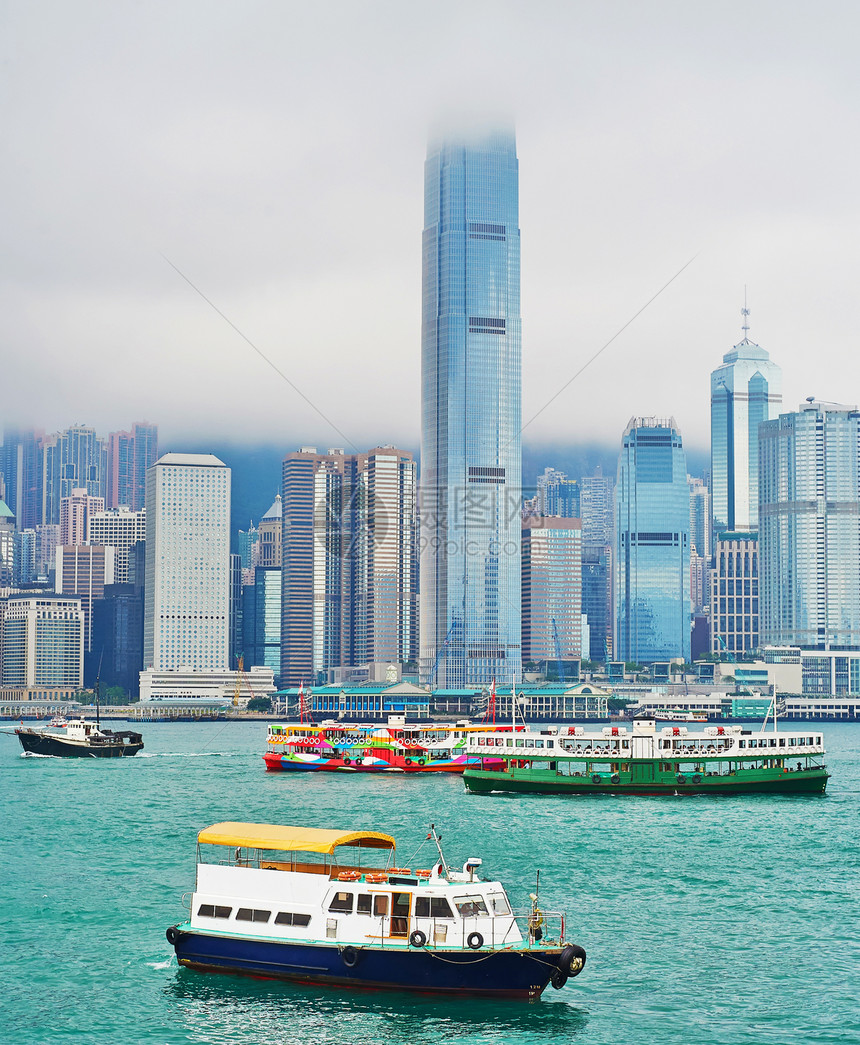 香港港文化衬垫城市天空巡航办公室旅行港口渠道运输图片