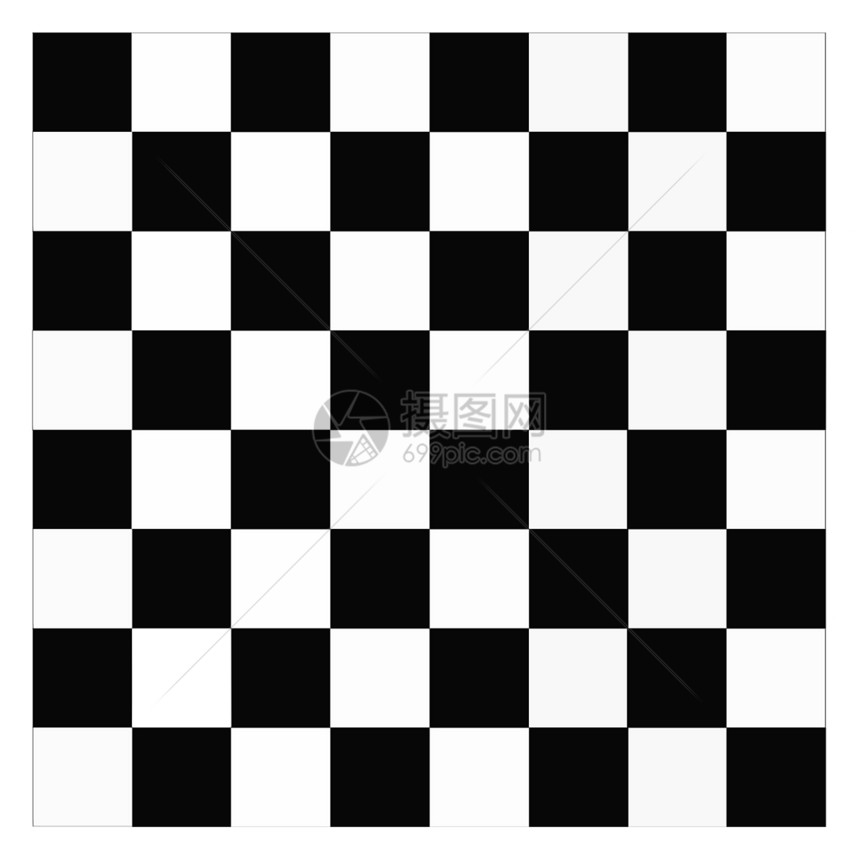 棋盘战略游戏白色概念黑色木板智力伴侣正方形插图图片