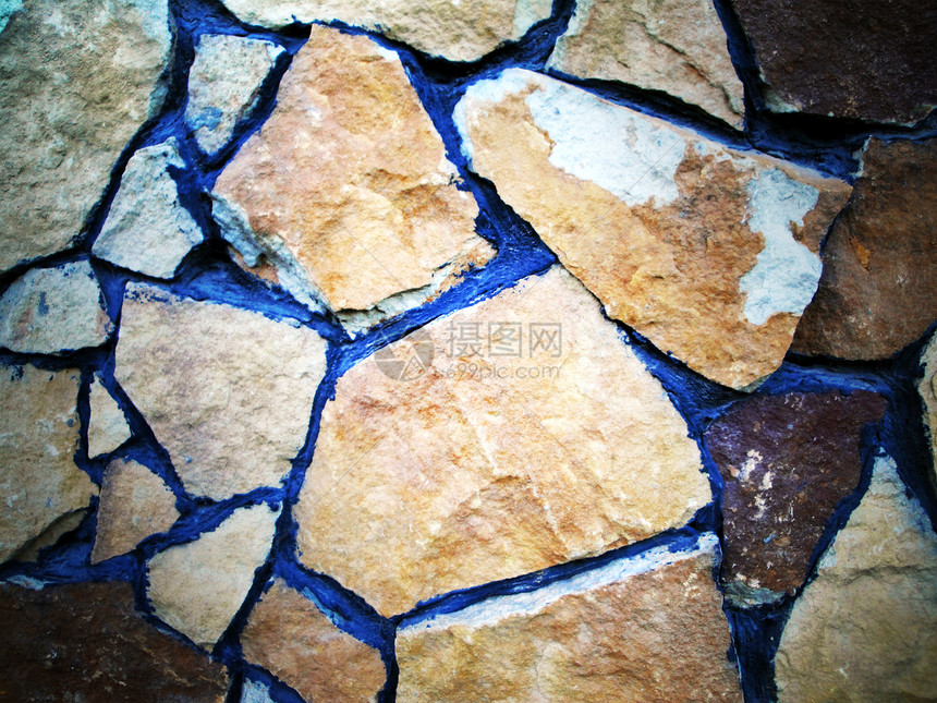 石墙纹理的背景历史古董技术建筑学石头水泥风化材料染料地面图片