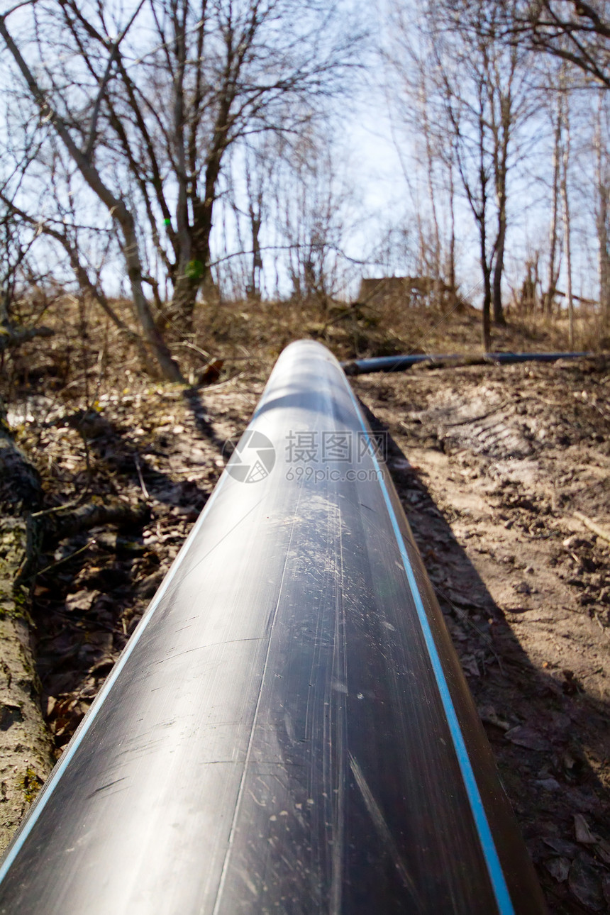 管道管子木头石油活力工程货物生态技术传播资源图片