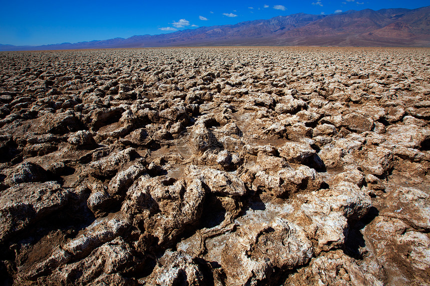死亡谷盐粘土形成层 高尔夫球场石头气候国家死亡公园干旱环境开发者土壤编队图片