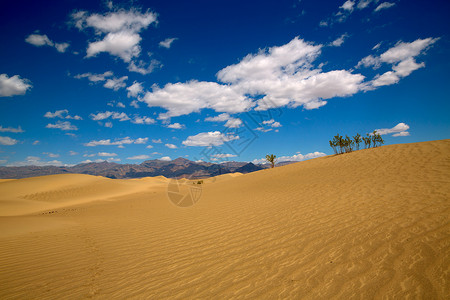 沙漠 死谷国家公园流沙沙丘荒地天空蓝色气候地质学死亡沙漠公园背景图片