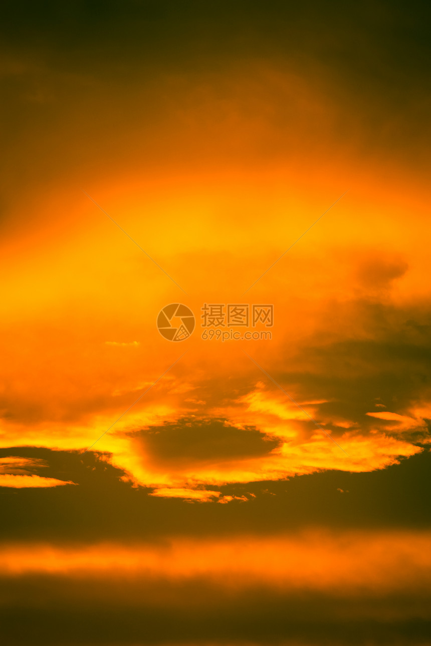 日落背景橙子天空艺术白色蓝色黄色太阳图片