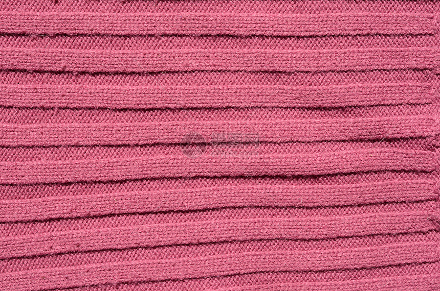 编织结构粉色手工纤维条纹毛衣织物图片