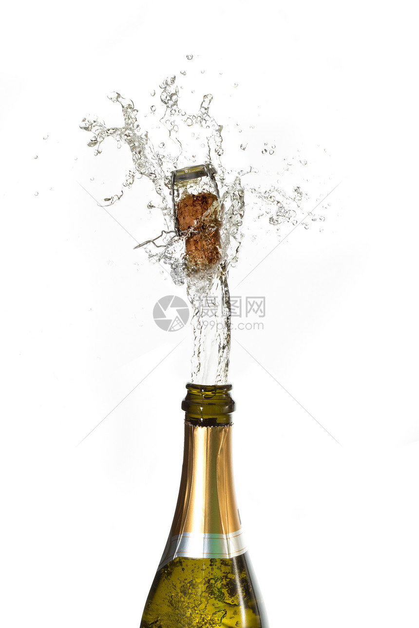 香槟软木奢华气泡酒精图片