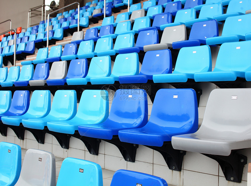 体育场观众席空白座位观众运动会场竞赛塑料场地楼梯竞技场图片