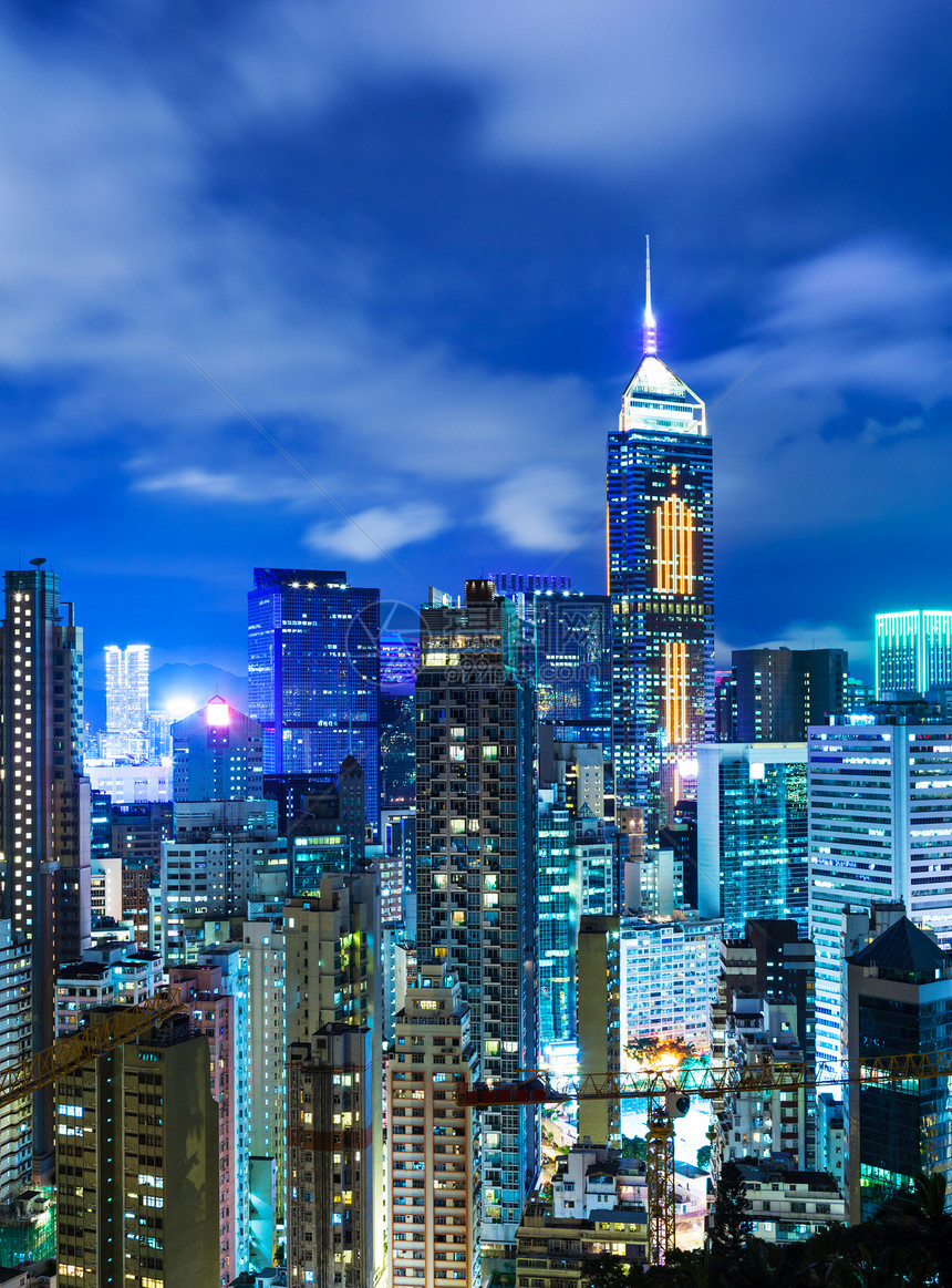 香港公司大楼的建造商业摩天大楼办公室天际办公楼金融建筑企业市中心图片