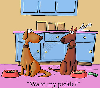 小狗午餐动物营养宠物饮食兽医早餐漫画背景图片