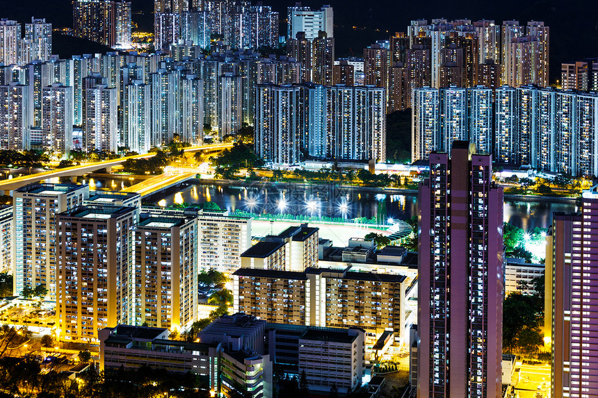 香港住宅区香港特区景观住宅城市民众市中心住房房屋居所建筑公寓图片