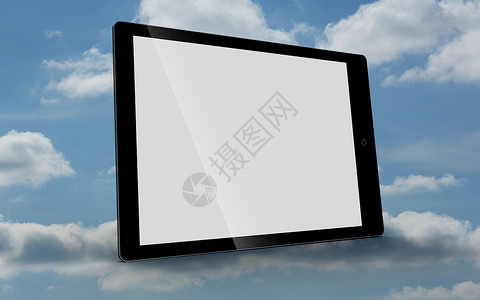 空白屏幕平板电脑背景图片